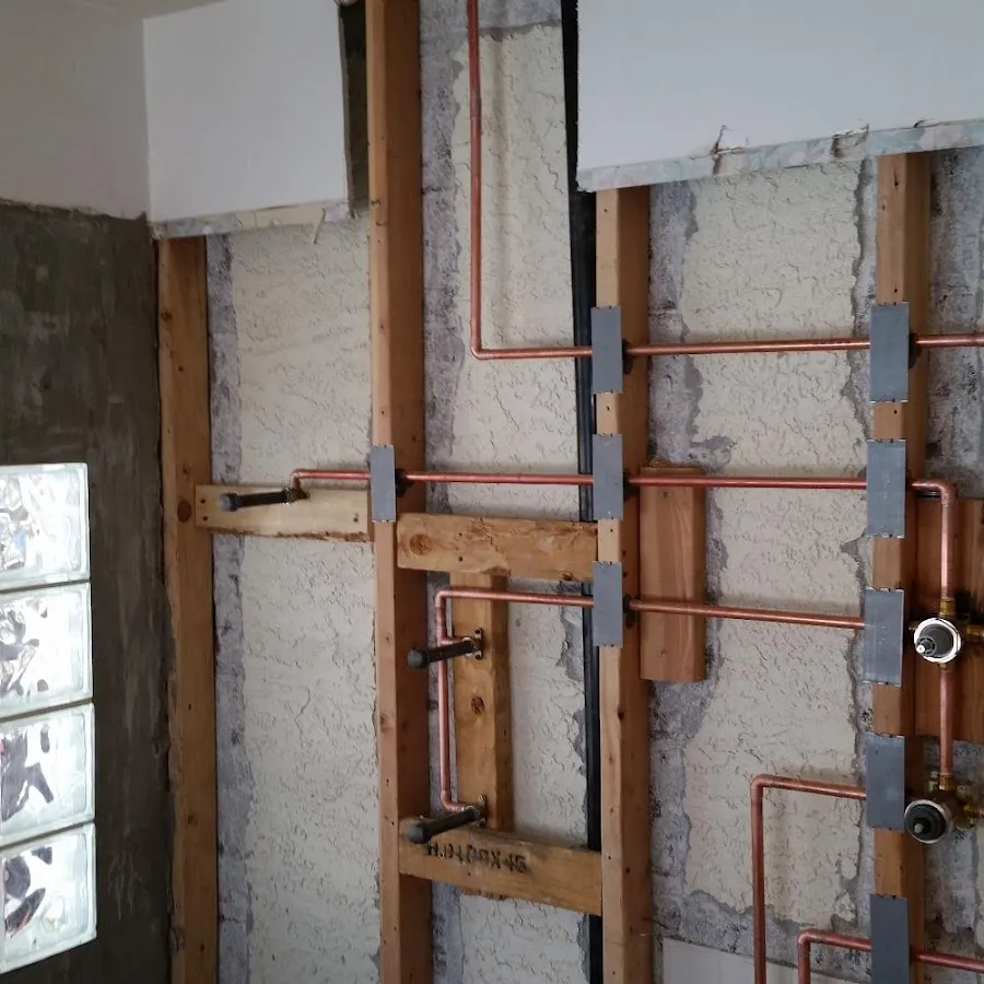Copper pipe installation for Repiping in Parma