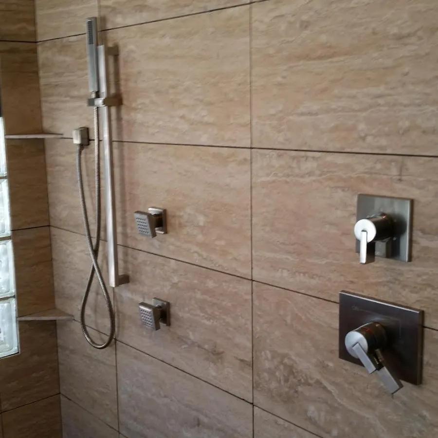 Shower fixture installation for Water Heater Replacement in Parma